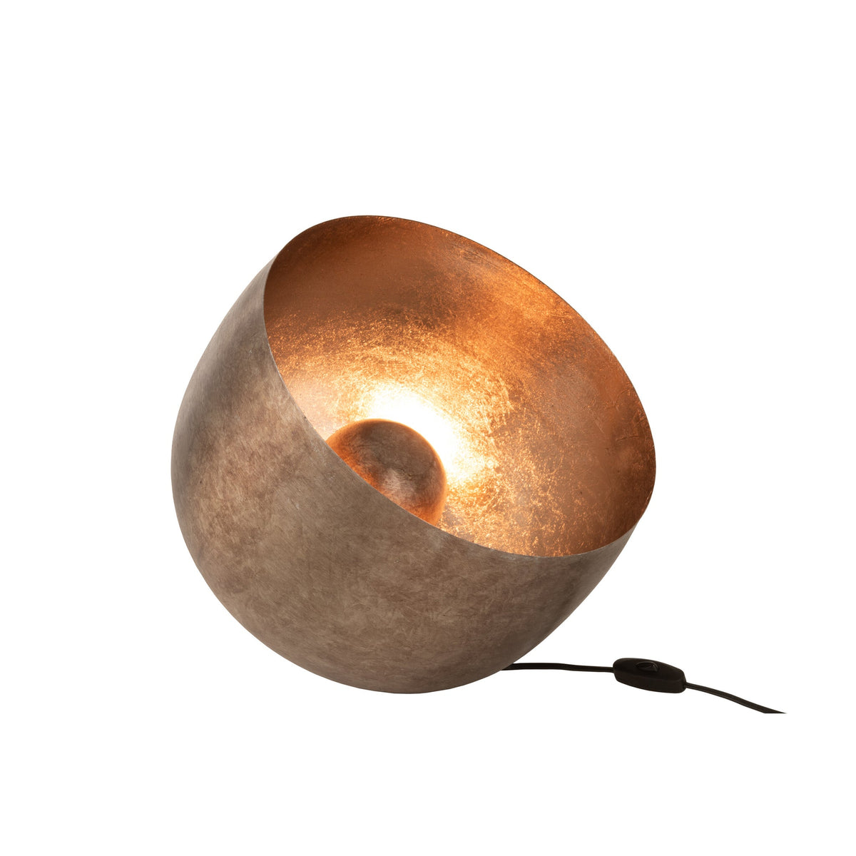 Lamp Rond Metaal Goud J-Line