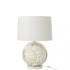 Lamp Schelp Wit Large - Tafellamp - J-Line - livinglovely.nl