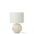 Lamp Schelp Wit Small - Tafellamp - J-Line - livinglovely.nl