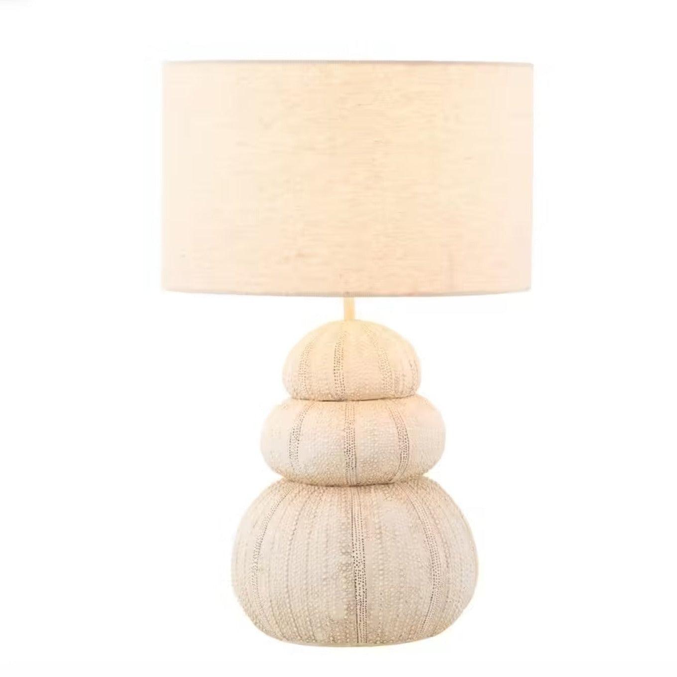 Lamp Zee-Egel Poly Beige - Tafellamp - J-Line - livinglovely.nl