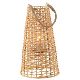 Lantaarn Anais Rotan Natural Small - Lantaarn - J-Line - livinglovely.nl