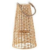 Lantaarn Anais Rotan Natural Small - Lantaarn - J-Line - livinglovely.nl