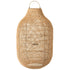 Lantaarn Cylinder XL Rotan Naturel - Lantaarn - J-Line - livinglovely.nl