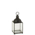 Lantaarn Hagrid Glass/Iron Black S - Lantaarn - J-Line - livinglovely.nl