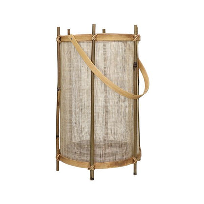 Lantaarn Kasai - set van 3 lantaarns - Bamboe - Naturel Pomax - Lantaarn - Pomax - livinglovely.nl