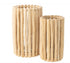 Lantaarn Teck Naturel Set van 2 J-Line - Lantaarn - J-Line - livinglovely.nl