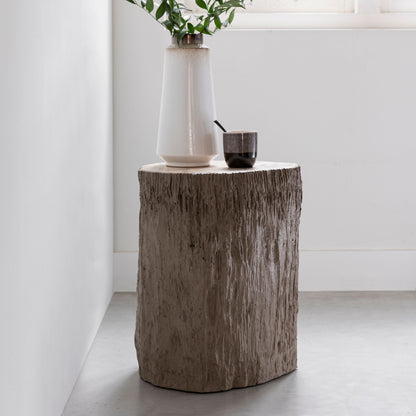 Bijzettafel Rocca Versteend Hout MUST Living