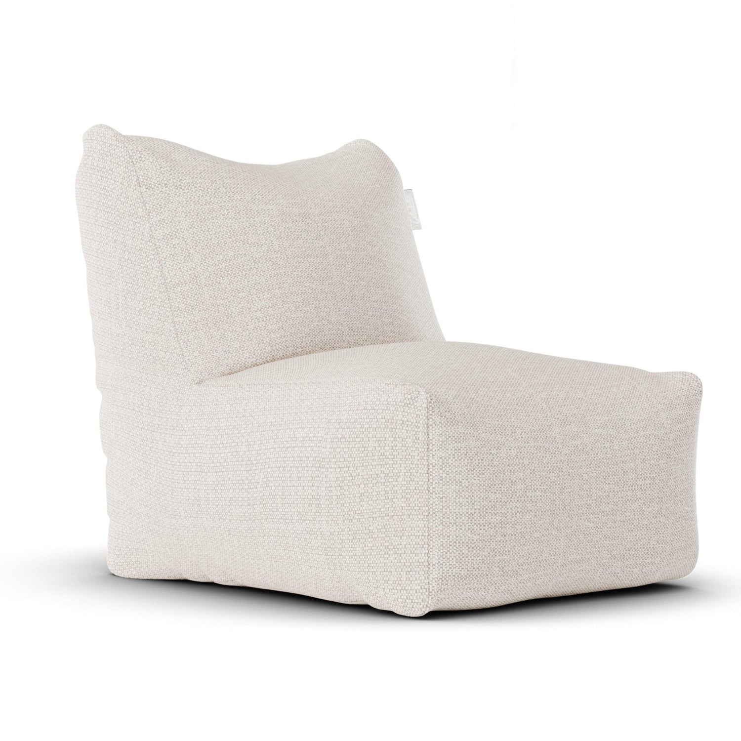 Laui Lounge™ SeatXL + Pouf - Beige - Outdoor loungestoel - Laui Lounge - livinglovely.nl