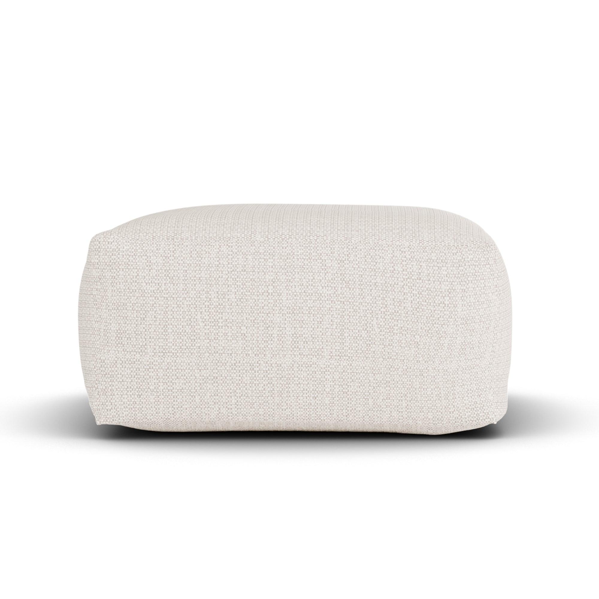 Laui Lounge™ SeatXL + Pouf - Beige - Outdoor loungestoel - Laui Lounge - livinglovely.nl