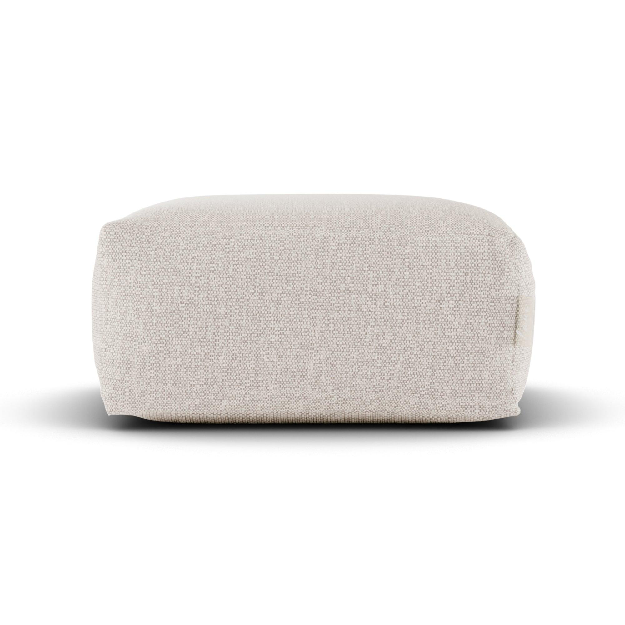 Laui Lounge™ SeatXL + Pouf - Beige - Outdoor loungestoel - Laui Lounge - livinglovely.nl