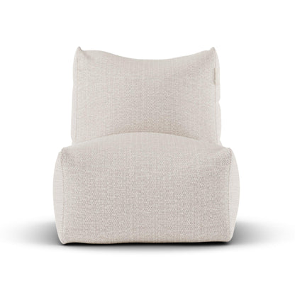 Laui Lounge™ SeatXL + Pouf - Beige - Outdoor loungestoel - Laui Lounge - livinglovely.nl