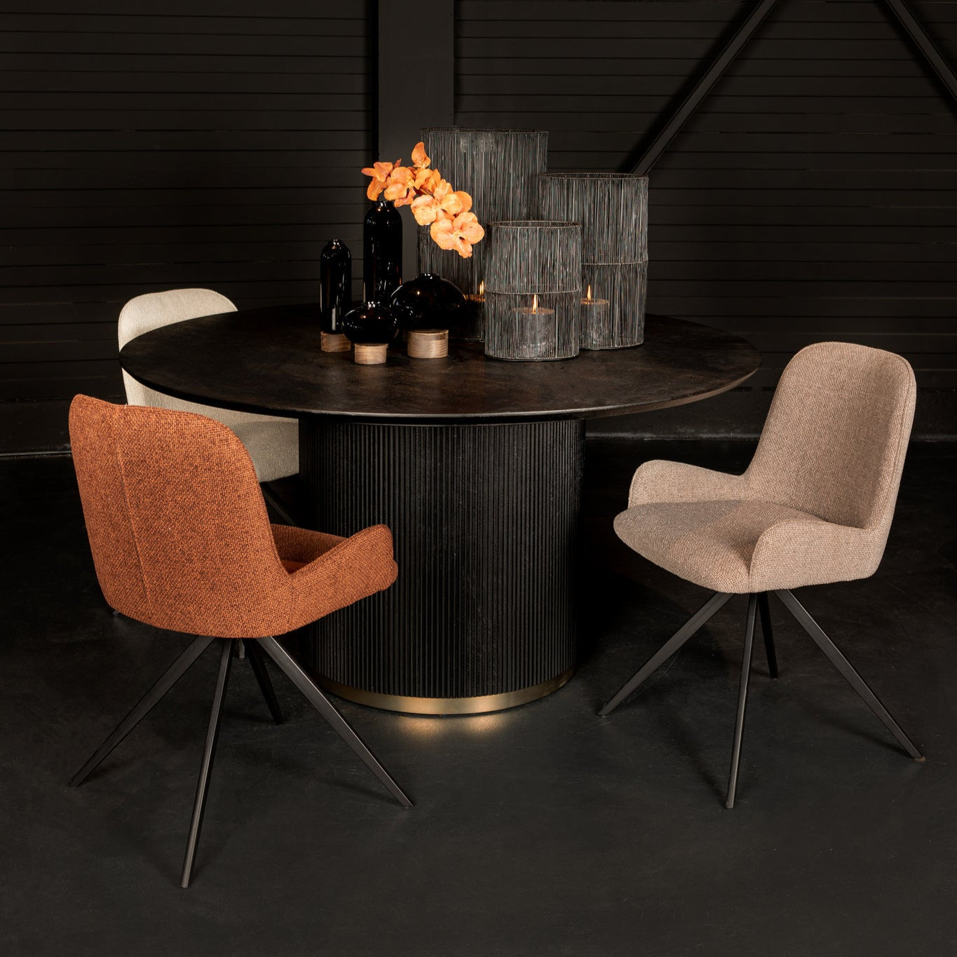 Leander Beige Dining Chair PTMD - Eetkamerstoel - PTMD - livinglovely.nl