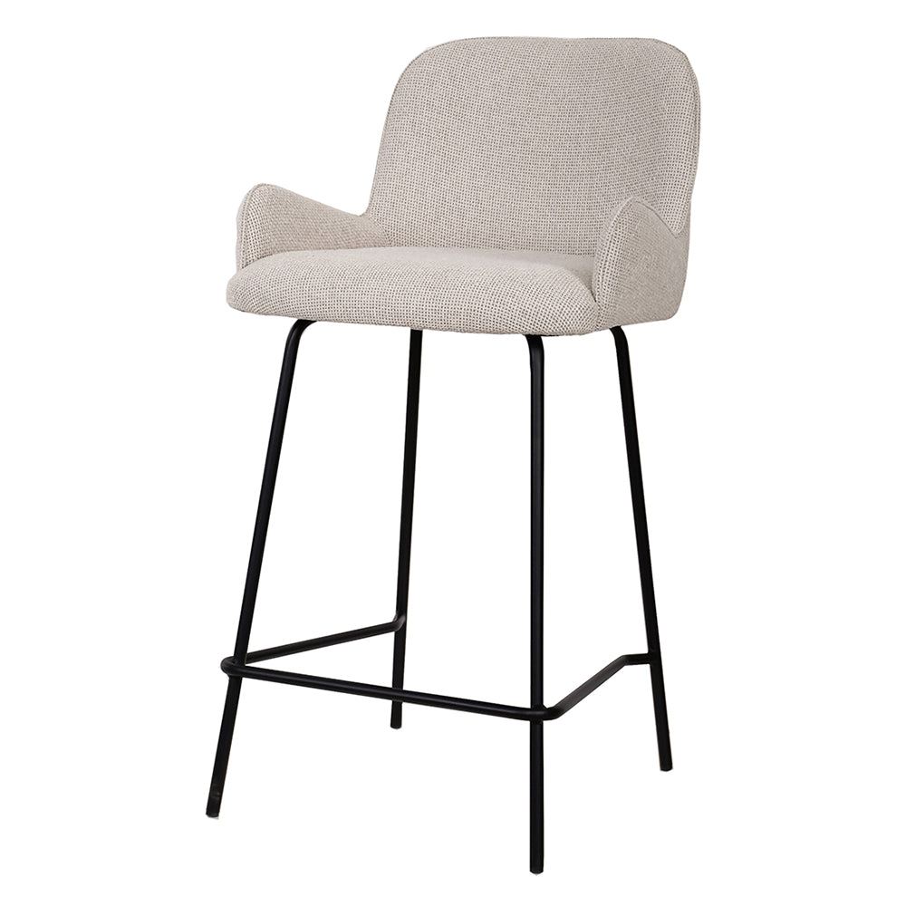 Leander Cream Barkruk PTMD - Barkruk - PTMD - livinglovely.nl