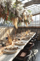 Ledlamp Blinkend Glas Goud Medium - LED Kaars - J-Line - livinglovely.nl