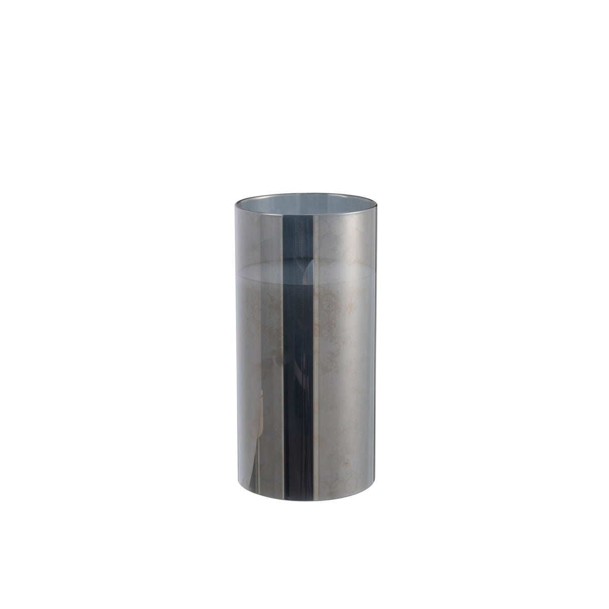 Ledlamp Blinkend Glas Grijs Medium