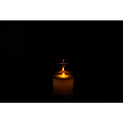 Ledlamp Blinkend Glas Grijs Small