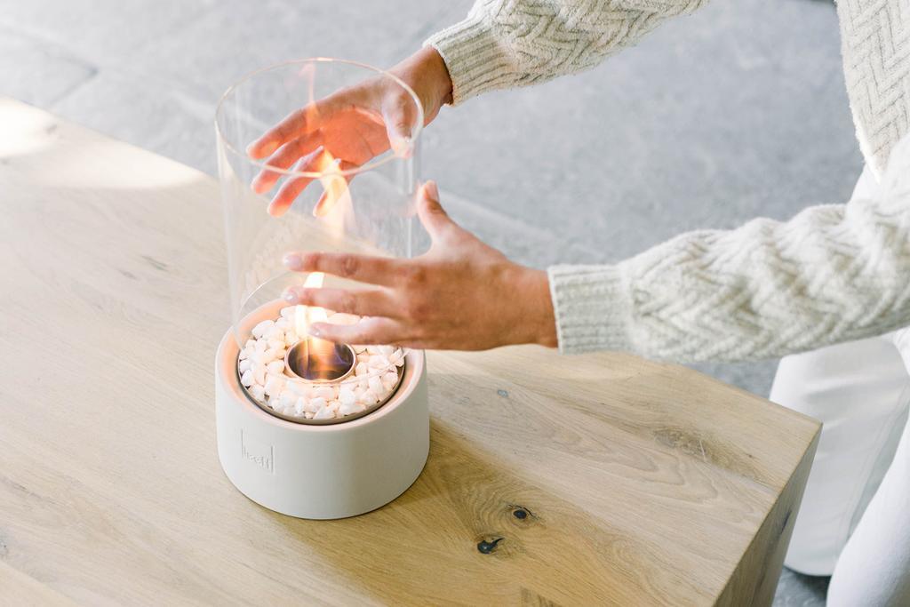 Leeff Stonefire Wit - Buitenhaard - LEEFF - livinglovely.nl