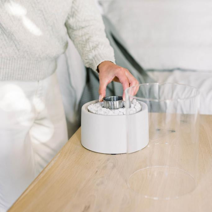 Leeff Stonefire Wit - Buitenhaard - LEEFF - livinglovely.nl