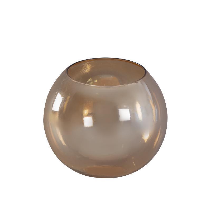 Lenore Gold Luster Windlicht Medium PTMD - Windlicht - PTMD - livinglovely.nl