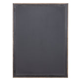 Levya Black Wooden Rect Wall Panel Round Pattern PTMD - Wandpaneel - PTMD - livinglovely.nl