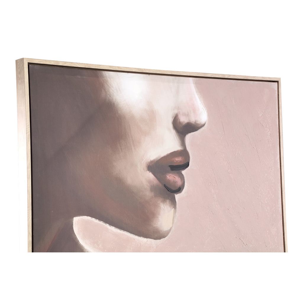 Liliana Brown Polyester Painting Woman PTMD - Schilderij - PTMD - livinglovely.nl