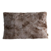 Linde Beige faux fur cushion rectangle PTMD - Kussen - PTMD - livinglovely.nl