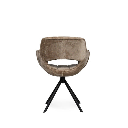 Link Dining Chair Berge 1042 Beige Fabrac with PTMD , Eetkamerstoel , PTMD , livinglovely.nl