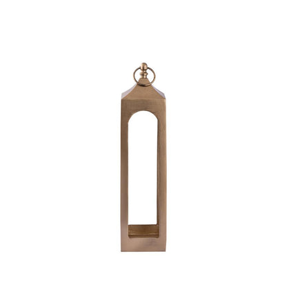 livinglovely.nl - Alden Brass alu lantaarns open set van 3 PTMD - Lantaarn - PTMD - livinglovely.nl