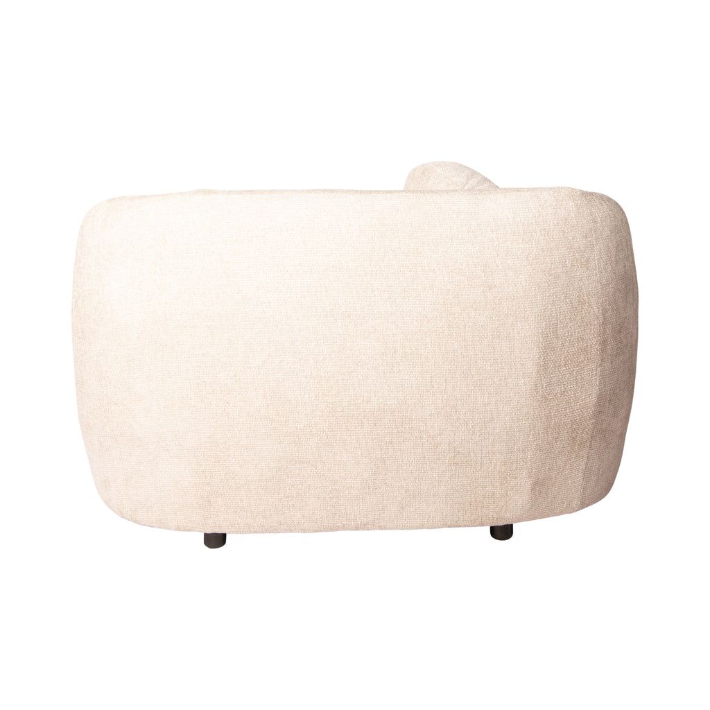 livinglovely.nl - Aphrodite Cream loveseat legacy 15 dove fabric PTMD - Fauteuil - PTMD - livinglovely.nl