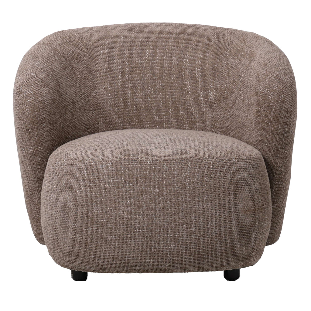 livinglovely.nl - Aphrodite Taupe fauteuil legacy 3 mink fabric PTMD - Fauteuil - PTMD - livinglovely.nl