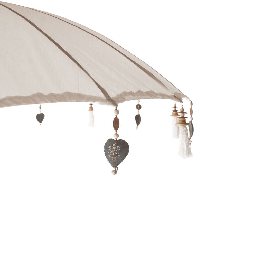 livinglovely.nl - Bali Parasol - Crème - 180cm - Parasol - Todo Bien - livinglovely.nl