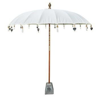 livinglovely.nl - Bali Parasol - Crème - 180cm - Parasol - Todo Bien - livinglovely.nl