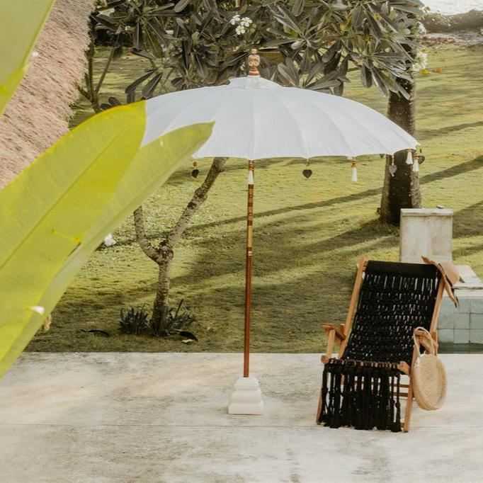 livinglovely.nl - Bali Parasol - Crème - 280cm - Parasol - Todo Bien - livinglovely.nl