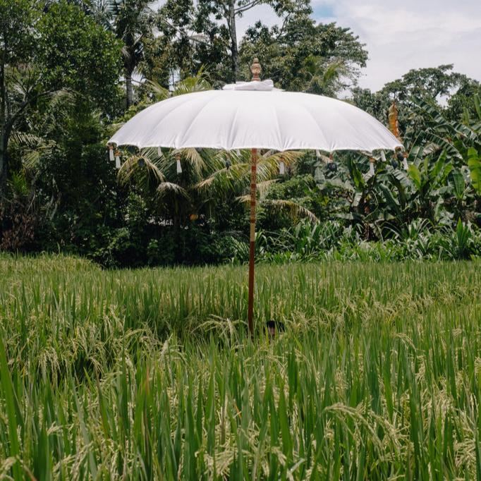 livinglovely.nl - Bali Parasol - Crème - 280cm - Parasol - Todo Bien - livinglovely.nl