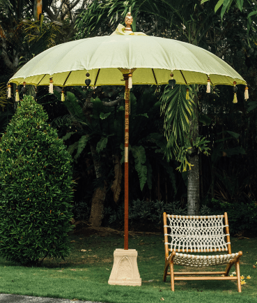 livinglovely.nl - Bali Parasol - Geel - 180cm - Parasol - Todo Bien - livinglovely.nl