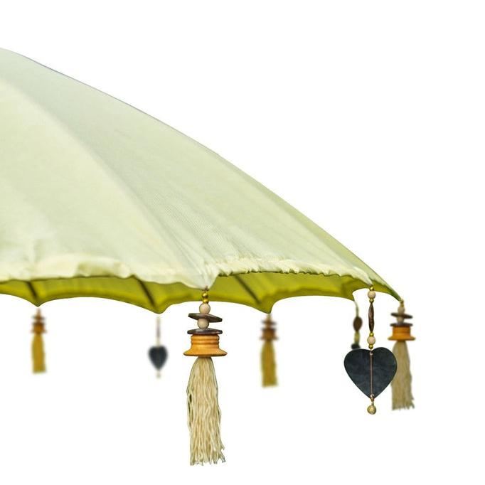 livinglovely.nl - Bali Parasol - Geel - 180cm - Parasol - Todo Bien - livinglovely.nl