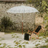 livinglovely.nl - Bali Parasol - Half Zilver Crème - 250cm - Parasol - Todo Bien - livinglovely.nl