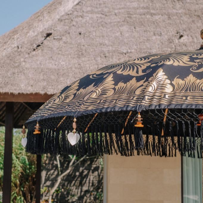 livinglovely.nl - Bali Parasol – Morgana – Zwart - 250cm - Parasol - Todo Bien - livinglovely.nl