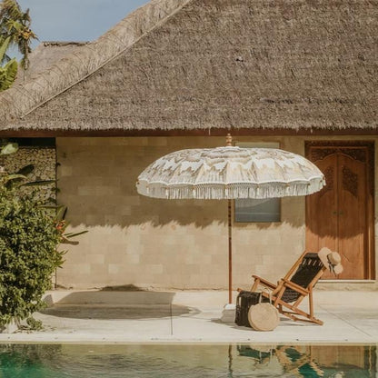 livinglovely.nl - Bali Parasol - Vol Goud Créme - 180cm - Parasol - Todo Bien - livinglovely.nl