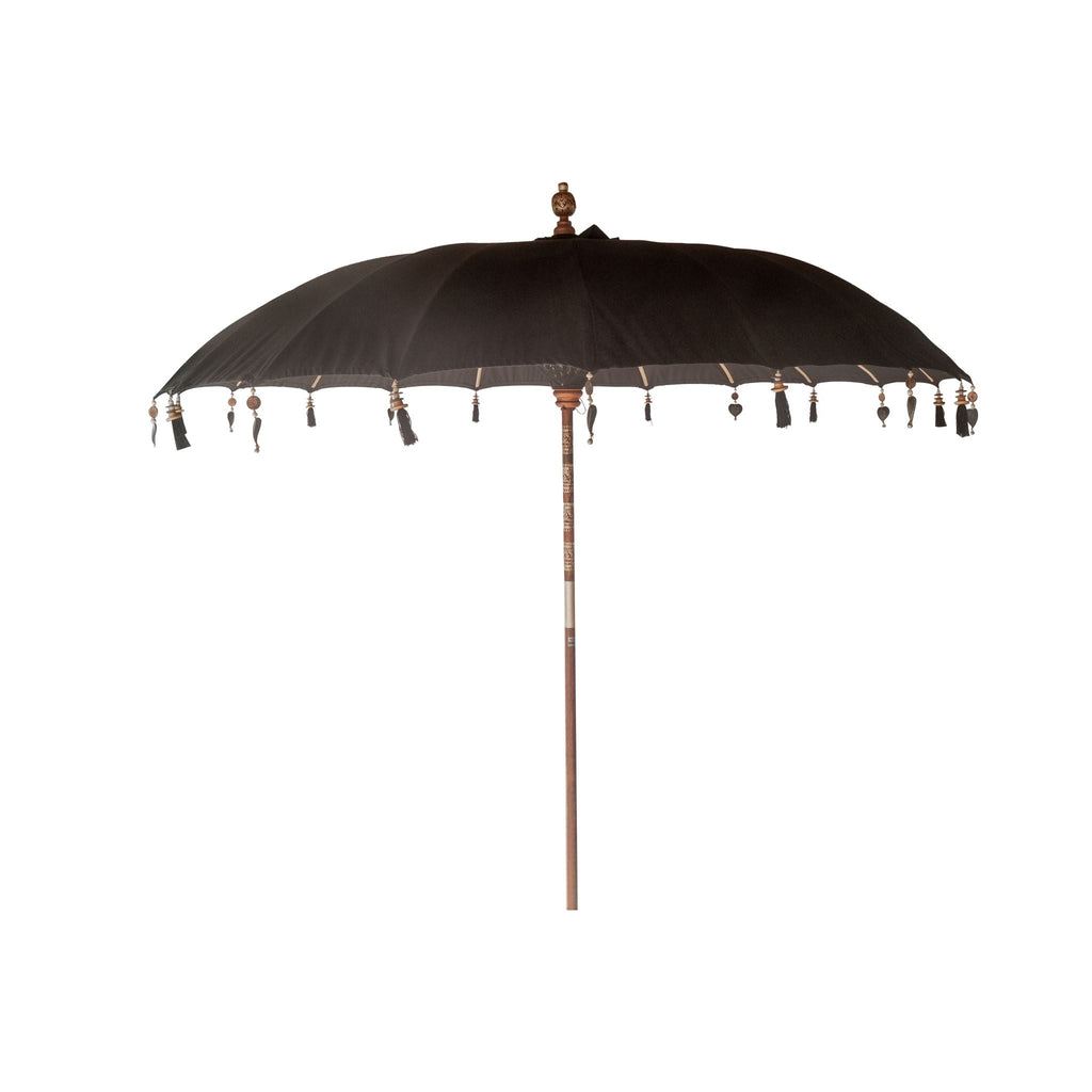 livinglovely.nl - Bali Parasol - Zwart - 180cm - Parasol - Todo Bien - livinglovely.nl