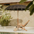 livinglovely.nl - Bali Parasol - Zwart - 250cm - Parasol - Todo Bien - livinglovely.nl