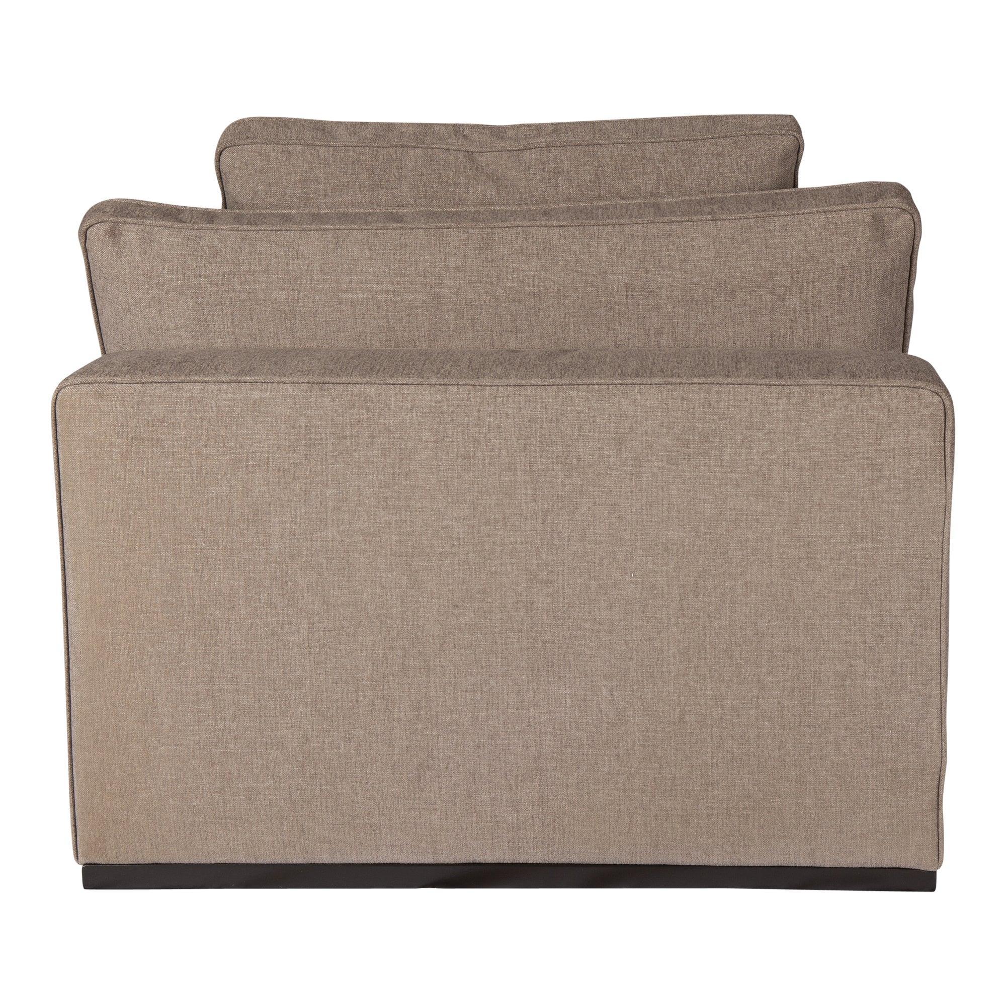 livinglovely.nl - Block Bank - Guard 12 - Element - Taupe PTMD - - PTMD - livinglovely.nl