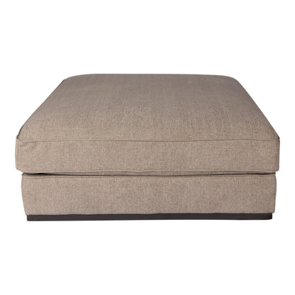 livinglovely.nl - Block Bank - Guard 12 - Hocker - Taupe PTMD - - PTMD - livinglovely.nl