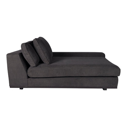 livinglovely.nl - Block Bank - Silent 66 - Chaise Longue Arm Rechts - Graphite PTMD - - PTMD - livinglovely.nl