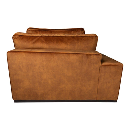 livinglovely.nl - Block sofa - Arm links - Adore 28 - Rust PTMD - - PTMD - livinglovely.nl