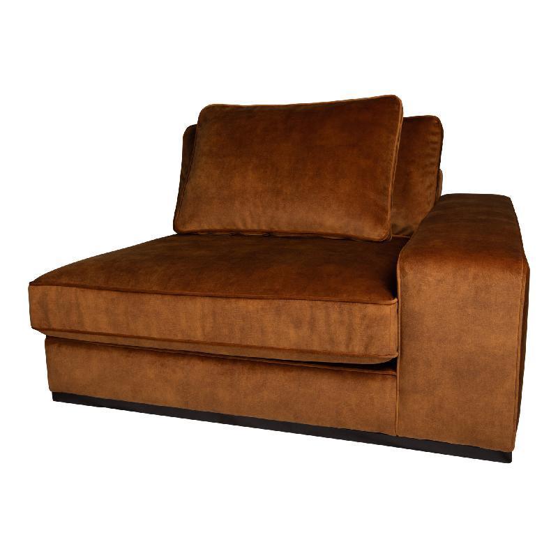 livinglovely.nl - Block sofa - Arm rechts - Adore 28 - Rust PTMD - - PTMD - livinglovely.nl