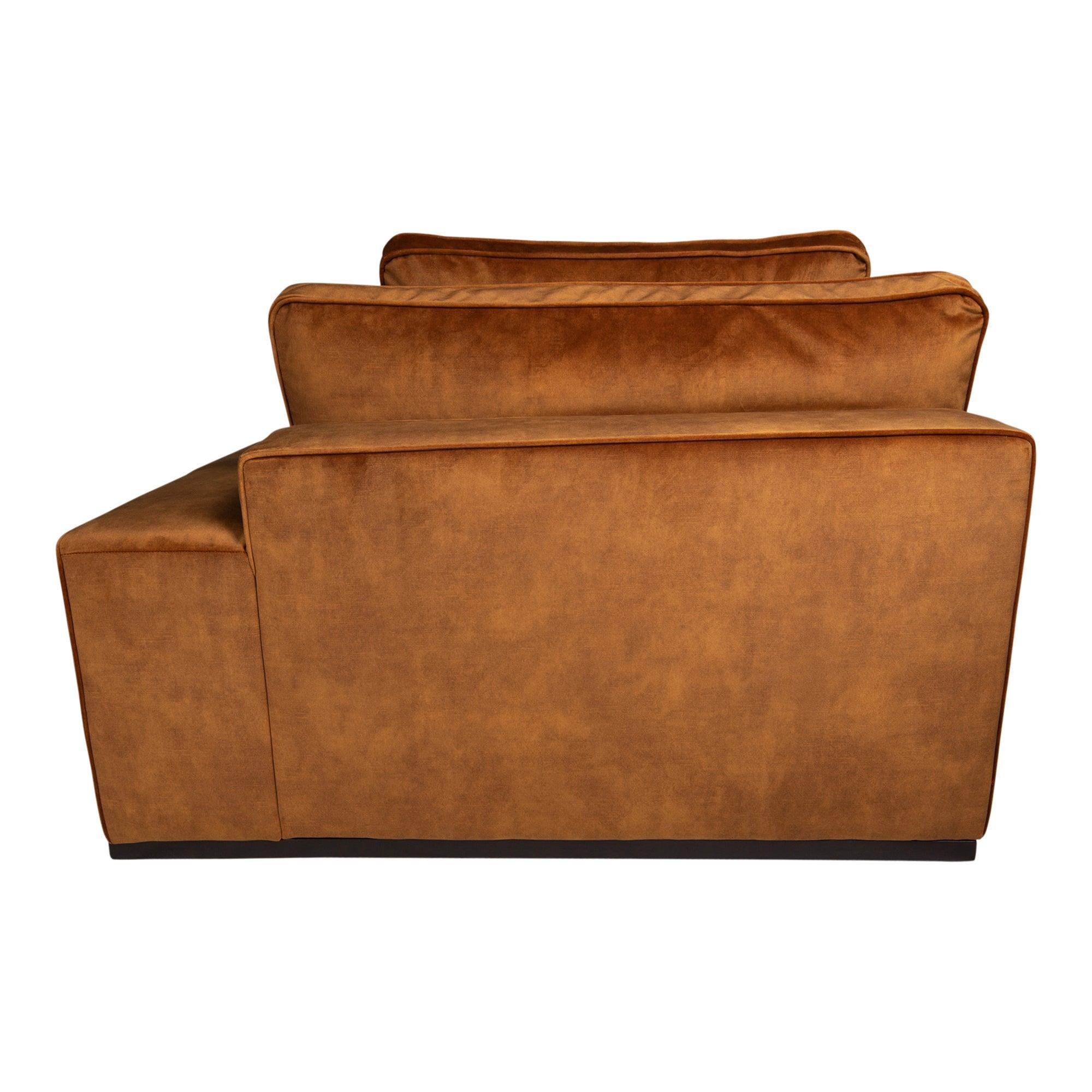 livinglovely.nl - Block sofa - Arm rechts - Adore 28 - Rust PTMD - - PTMD - livinglovely.nl