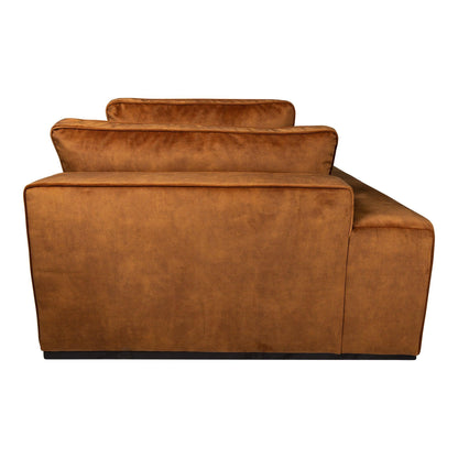 livinglovely.nl - Block sofa - Chaise Longue Arm Links - Adore 28 - Rust PTMD - - PTMD - livinglovely.nl