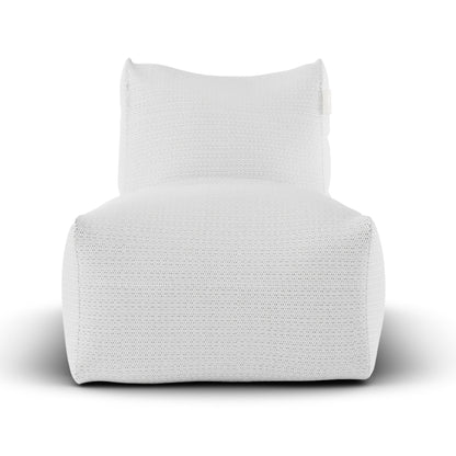 livinglovely.nl - Boho Long Chair White - Laui Lounge™ - Ligbed - Laui Lounge - livinglovely.nl