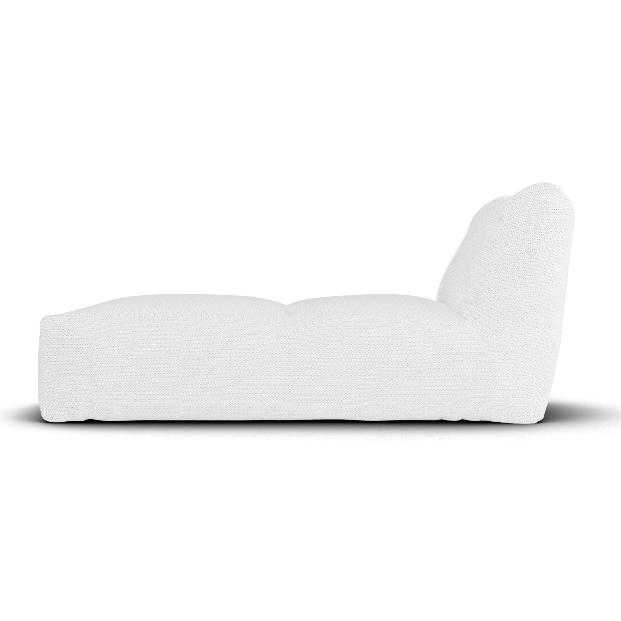 livinglovely.nl - Boho Long Chair White - Laui Lounge™ - Ligbed - Laui Lounge - livinglovely.nl